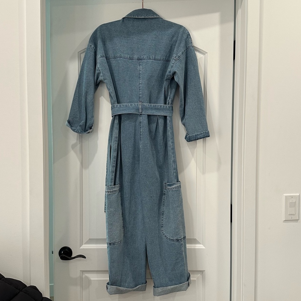 ASOS Light Blue Denim Jumpsuit - Picture 4 of 4